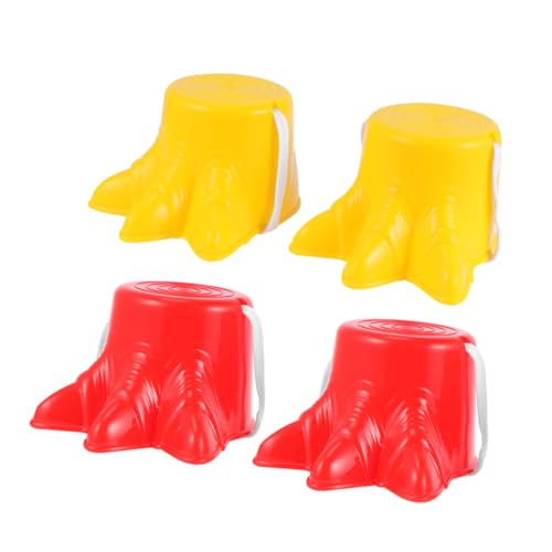 iplusmile 2 Paare Stelzenschuhe für Halloween-Stelzen Stelzen für sensorisches Training gehende Stelzen Laufstelzen für Eimer ausgleichen Eimer Stelzen Plastik von iplusmile