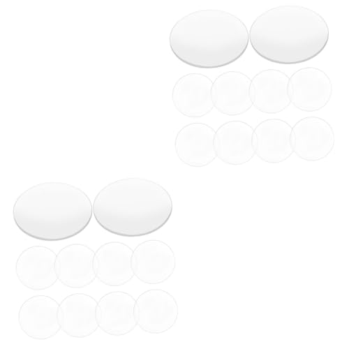 iplusmile 2 Sätze Lupe Ausrüstung Konvexe Linse Gerätelinse Beleuchtet Led Vergrößerung Ersatzlinse Linsenphysik Für Das Labor Optisches Experimentierobjektiv Acryl Transparent 10 Stück * 2 von iplusmile