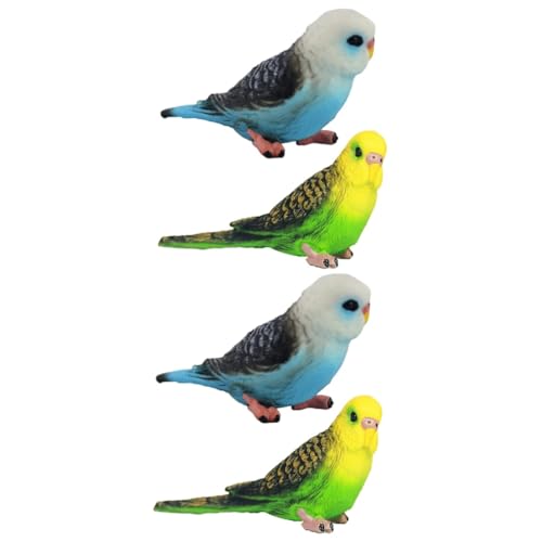 iplusmile 2 Sätze Vogelfiguren Vogel-außendekoration Mini-kunstvögel Im Freien Papagei Kind Dekorative Vogeldekoration Gefälschte Kleine Vögel Plastik 2 Stück * 2 iplusmile 2 Sätze Vogelfiguren Vogel-außendekoration Mini-kunstvögel Im Freien Papagei Kind Dekorative Vogeldekoration Gefälschte Kleine Vögel Plastik 2 Stück * 2 von iplusmile