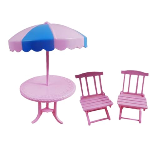 iplusmile 2 Sets Strandtisch Und Stuhl Winziger Stuhl Miniaturmöbel Kleine Strandstühle Erwachsene Klappbarer Strandstuhl Sand Strandsitz Zubehör Stranddekor Outdoor Heimdekor Abs von iplusmile