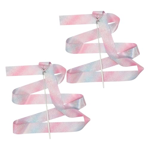 iplusmile 2 Stück Gymnastikbänder Rosa Party rhythmisch Regenbogen Für Tanzbänder Bänder tanzende Zauberstäbe Gymnastikband durchführen Fitness-Gymnastikband Bändertanzstäbe Polyester iplusmile 2 Stück Gymnastikbänder Rosa Party rhythmisch Regenbogen Für Tanzbänder Bänder tanzende Zauberstäbe Gymnastikband durchführen Fitness-Gymnastikband Bändertanzstäbe Polyester von iplusmile