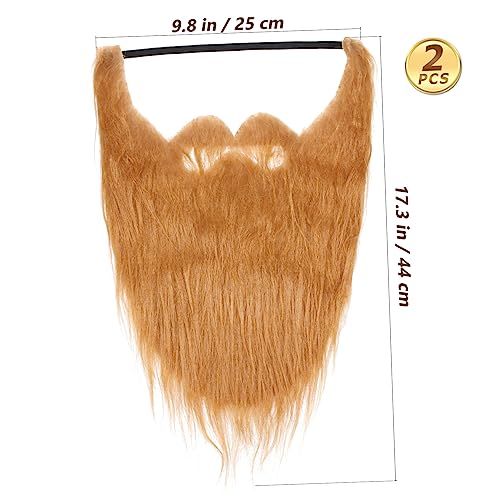 iplusmile 2 Stück Halloween Falscher Masken Elastischem Band Realistische Verkleidung für Erwachsene für Halloween Kostümparty und Themenveranstaltungen Zufällige Farbe Zufällige Farbe von iplusmile