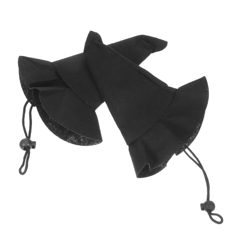 iplusmile 2 Stück Halloween-Hexenhut Hexenhut-Figur Halloween -Hut Halloween- Puppenhaus-Halloween Kleiner Trachtenhut Hexenhut selber Machen Zaubererkostüm Vlies Black iplusmile 2 Stück Halloween-Hexenhut Hexenhut-Figur Halloween -Hut Halloween- Puppenhaus-Halloween Kleiner Trachtenhut Hexenhut selber Machen Zaubererkostüm Vlies Black von iplusmile