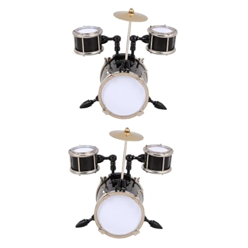 iplusmile 2 Stück Mini Jazz Drum Model Puppe Miniatur Mini-Musikinstrument Mini-Instrumente Musikalische Dekoration Mini-Instrumente Als Ornamente Zubehör Metall iplusmile 2 Stück Mini Jazz Drum Model Puppe Miniatur Mini-Musikinstrument Mini-Instrumente Musikalische Dekoration Mini-Instrumente Als Ornamente Zubehör Metall von iplusmile