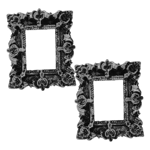 iplusmile 2 Stück Mini-fotorahmen Für Form Schäbig Mit Klein Bildrahmen Antiquität Goldener Rahmen Und Retro Puppenhaus Bilderrahmen Antike Fotorahmen Miniatur Vintage-Gold Silber Harz iplusmile 2 Stück Mini-fotorahmen Für Form Schäbig Mit Klein Bildrahmen Antiquität Goldener Rahmen Und Retro Puppenhaus Bilderrahmen Antike Fotorahmen Miniatur Vintage-Gold Silber Harz von iplusmile