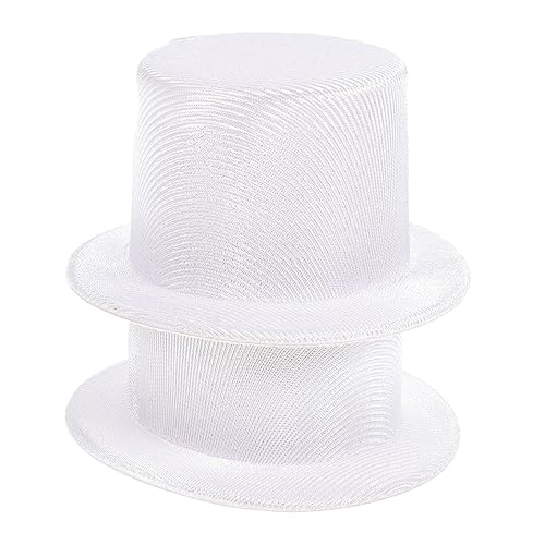 iplusmile 2 Stück Miniatur Top Hüte aus Stabilem Leichte Bastelaccessoires für DIY Schneemann Puppen und Weihnachtsdekoration Kompakt Handlich und Langlebig für Kreative Festtagsprojekte von iplusmile