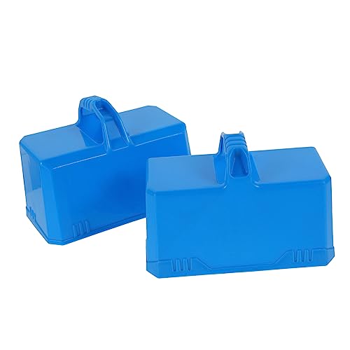 iplusmile 2 Stück Schneeblockformer für Robuste Schneeziegelform mit Großem Griff Vielseitig für Schneebauten und Sandburgen Wetterfester Kunststoff Zufällig Zufällige Farbe Zufällige Farbe von iplusmile