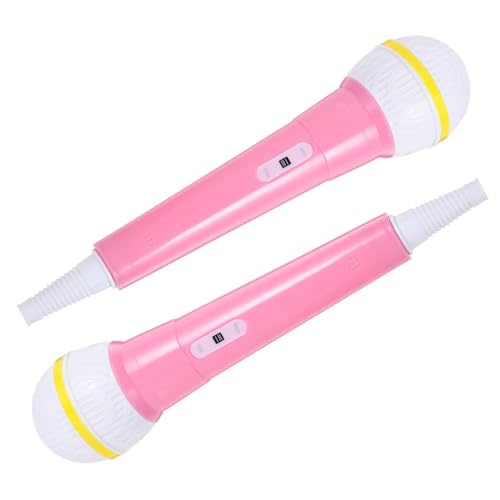 iplusmile 2 Stück Simulationsmikrofon Säuglingsmikrofon Requisitenmikrofon Für Kostümmikrofon Gefälschtes Mikrofon Für Kindermikrofon Rollenspiel Partyzubehör Karaoke Rosa PVC iplusmile 2 Stück Simulationsmikrofon Säuglingsmikrofon Requisitenmikrofon Für Kostümmikrofon Gefälschtes Mikrofon Für Kindermikrofon Rollenspiel Partyzubehör Karaoke Rosa PVC von iplusmile