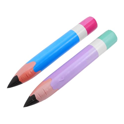 iplusmile 2 Stück Teiliges Aufblasbares Riesen Buntstift PVC Schulparty Dekoration Farbenfrohe Geburtstagsdeko Auffälliges Schüler Festliche Klassenzimmer Atmosphäre von iplusmile