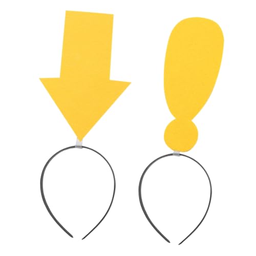 iplusmile 2 Stück Teiliges Haarreif mit Gelbem und Ausrufezeichen Lustige Haaraccessoires für Damen Einfach Anzuwenden Passend für Haartypen für Halloween Partys und Fotokabinen iplusmile 2 Stück Teiliges Haarreif mit Gelbem und Ausrufezeichen Lustige Haaraccessoires für Damen Einfach Anzuwenden Passend für Haartypen für Halloween Partys und Fotokabinen von iplusmile