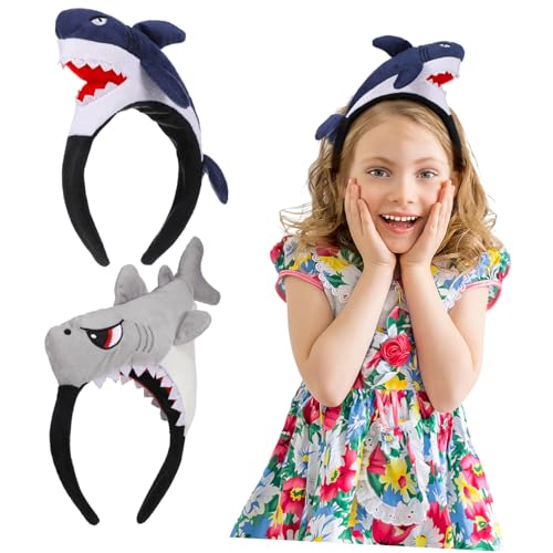 iplusmile 2 Stück Teiliges Haarreif mit Niedlichem und Tigerhai Design Weicher Bequemer Kopfschmuck für Kostüm Party und Cosplay Lustiger Haarschmuck für Mädchen und Jungen iplusmile 2 Stück Teiliges Haarreif mit Niedlichem und Tigerhai Design Weicher Bequemer Kopfschmuck für Kostüm Party und Cosplay Lustiger Haarschmuck für Mädchen und Jungen von iplusmile