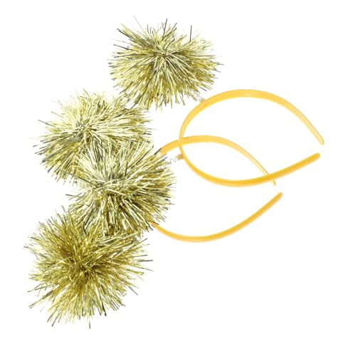 iplusmile 2 Stück Teiliges Haarschmuck für Leichte Bunte Tinsel Party Stirnbänder Lustige Kopfbedeckung für Karneval Halloween Geburtstag und Cosplay Einfach zu Tragen Auffälliger von iplusmile