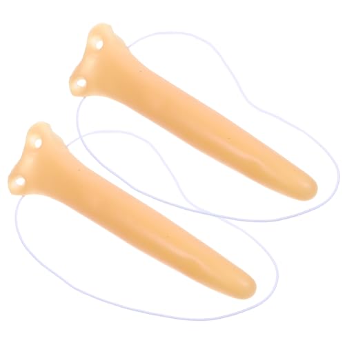 iplusmile 2 Stück Teiliges Halloween Cosplay Lange Hexennase Realistische Leichte Bühnenrequisite für Erwachsene Kreative und Partydekoration Langlebig und Hautfreundlich iplusmile 2 Stück Teiliges Halloween Cosplay Lange Hexennase Realistische Leichte Bühnenrequisite für Erwachsene Kreative und Partydekoration Langlebig und Hautfreundlich von iplusmile