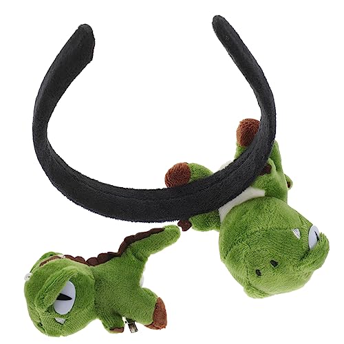 iplusmile 2 Stück Teiliges Halloween Dinosaurier Haarschmuck Langlebiges Haarband und Haarnadel für Leichtes Niedliches Cosplay Zubehör für Karneval Kostüm und Party iplusmile 2 Stück Teiliges Halloween Dinosaurier Haarschmuck Langlebiges Haarband und Haarnadel für Leichtes Niedliches Cosplay Zubehör für Karneval Kostüm und Party von iplusmile