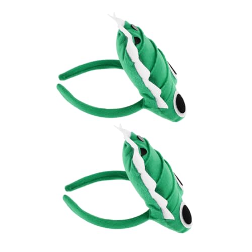 iplusmile 2 Stück Teiliges Krokodil Haarband Cartoon Stirnband für Halloween Cosplay Party Bühnenauftritt Modisch Verspieltes Haaraccessoire von iplusmile