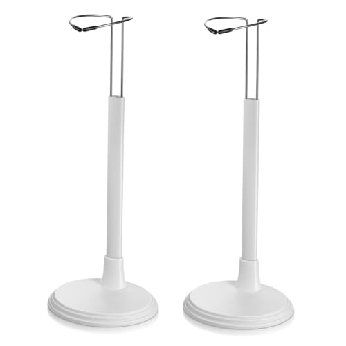 iplusmile 2 Stück Teiliges Puppenständer Weiß PVC Langlebig Tragbar für Puppen Display Rack für Zuhause und Laden Ordnung und Platzsparend von iplusmile