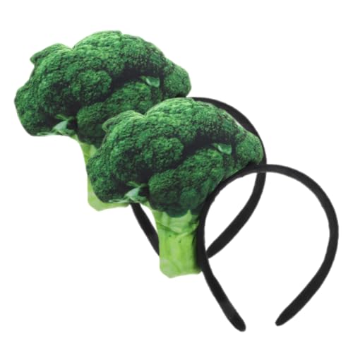 iplusmile 2 Stück Teiliges Stirnband für Frauen Niedliches Dehnbares Haarschmuck Vielseitig für Halloween Cosplay Waschen und Make Up Komfortabel und Rutschfest Brokkoli Design iplusmile 2 Stück Teiliges Stirnband für Frauen Niedliches Dehnbares Haarschmuck Vielseitig für Halloween Cosplay Waschen und Make Up Komfortabel und Rutschfest Brokkoli Design von iplusmile