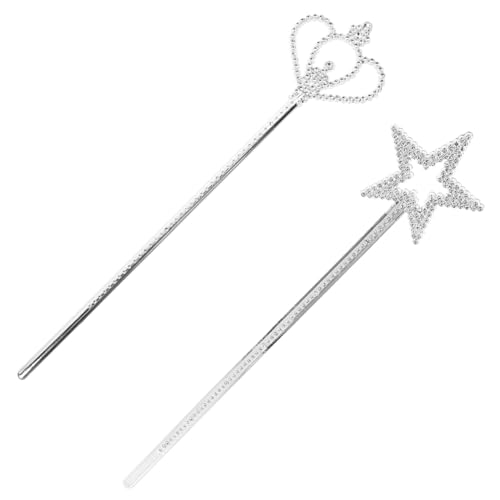 iplusmile 2 Stück Versilberter Sternstab Feenstab Glitzerstab Metallischer Stern Prinzessin Rollenspielstab Für Kronenstab Feen Partygeschenke Sternstab Engelstab Silberner Stab iplusmile 2 Stück Versilberter Sternstab Feenstab Glitzerstab Metallischer Stern Prinzessin Rollenspielstab Für Kronenstab Feen Partygeschenke Sternstab Engelstab Silberner Stab von iplusmile
