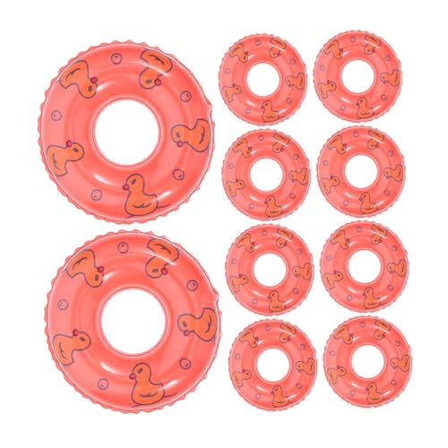 iplusmile 20 Stück Schwimmring Ornamente Für Schwimmbecken Schwimmreifen Schwimmreifen Rosa Schwimmreifen Mit Baldachin Runder Schwimmreifen Schwimmreifen Für Kleinkinder von iplusmile