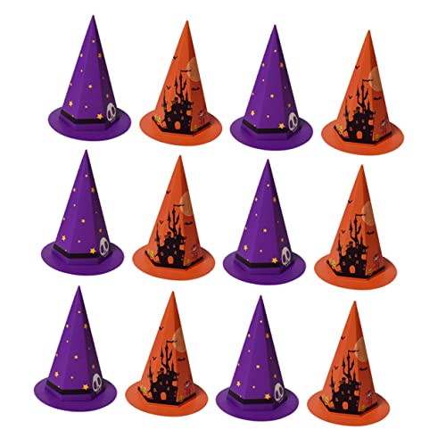 iplusmile 20 Stück Teiliges Halloween Geschenkbox Cartoon Hut Design Bunte Süßigkeitenbehälter Lila und Orange Dekorative Party Favor Verpackungen für Halloween Geburtstagsfeiern iplusmile 20 Stück Teiliges Halloween Geschenkbox Cartoon Hut Design Bunte Süßigkeitenbehälter Lila und Orange Dekorative Party Favor Verpackungen für Halloween Geburtstagsfeiern von iplusmile