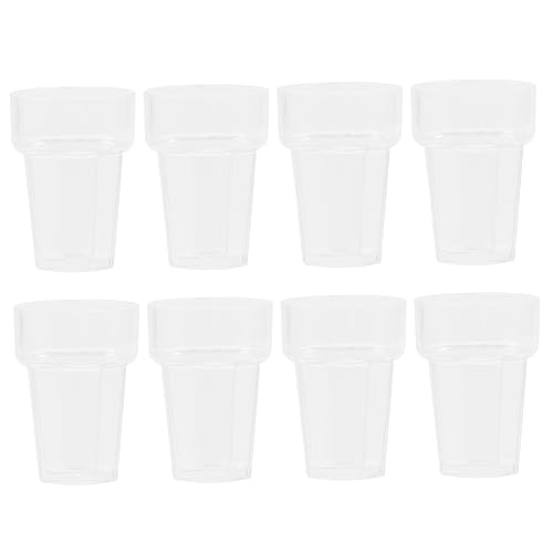 iplusmile 20Stücke Teetassen für Puppenhaus Mini Wasserbecher für Kinderküchenrequisiten Realistische Dekoration für Mini Häuser und Bastelprojekte iplusmile 20Stücke Teetassen für Puppenhaus Mini Wasserbecher für Kinderküchenrequisiten Realistische Dekoration für Mini Häuser und Bastelprojekte von iplusmile