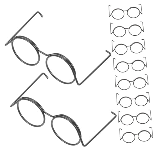 iplusmile 20Stücke Teiliges Mini Brillen für Puppen Leichte Puppenbrille ohne Gläser Zubehör für Puppenoutfits Passend für Verschiedene Puppentypen zum Verkleiden iplusmile 20Stücke Teiliges Mini Brillen für Puppen Leichte Puppenbrille ohne Gläser Zubehör für Puppenoutfits Passend für Verschiedene Puppentypen zum Verkleiden von iplusmile