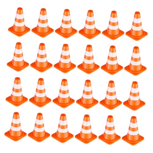 iplusmile 24 Stück Mini-verkehrskegel Für Kinder, Orange, Miniatur-baukegel, Parkplatzmodelle, Straßenszenenmodell, Verkehrsschilder, Sicherheitsbarrieren, Puppenhauszubehör, Lernen Der iplusmile 24 Stück Mini-verkehrskegel Für Kinder, Orange, Miniatur-baukegel, Parkplatzmodelle, Straßenszenenmodell, Verkehrsschilder, Sicherheitsbarrieren, Puppenhauszubehör, Lernen Der von iplusmile