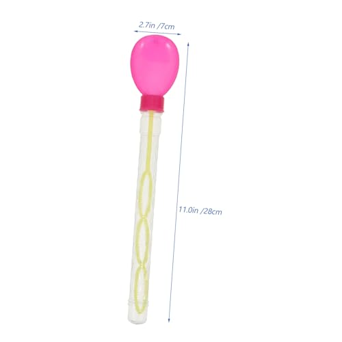 iplusmile 24 Stück Teiliges Bubble Wand für Bunte Kunststoff Seifenblasenstäbe Sicher und Leicht Lustiges für Sommerstrand und Familienaktivitäten für Mädchen und Jungen Zufällige Farbe von iplusmile