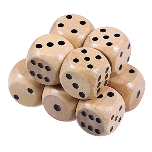 iplusmile 24Stücke Holzwürfel Glatte Handpolierte Holzspielwürfel für Tischspiele für Geburtstagsfeiern Partys und Schulaktivitäten Langlebig und Vielseitig Einsetzbar iplusmile 24Stücke Holzwürfel Glatte Handpolierte Holzspielwürfel für Tischspiele für Geburtstagsfeiern Partys und Schulaktivitäten Langlebig und Vielseitig Einsetzbar von iplusmile