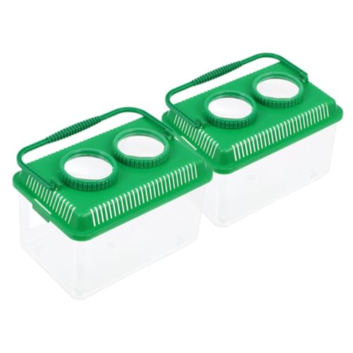 iplusmile 2Pcs Box Beobachtungsbox für Insekten Aquarium kabellos Beta Bausatz Käfig automatisch vergrößerungsglas Insektenbeobachtung Insekten- -Betrachter Goldfischfänger Abs Green iplusmile 2Pcs Box Beobachtungsbox für Insekten Aquarium kabellos Beta Bausatz Käfig automatisch vergrößerungsglas Insektenbeobachtung Insekten- -Betrachter Goldfischfänger Abs Green von iplusmile