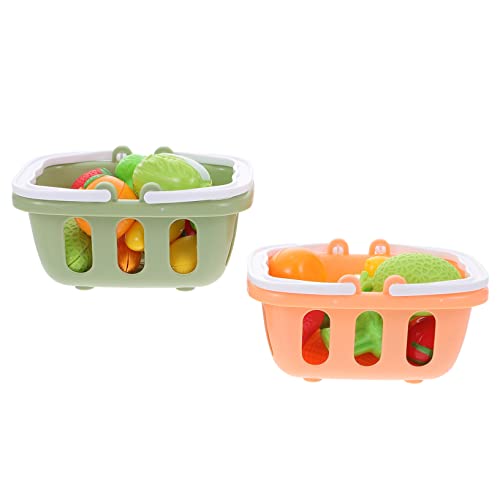 iplusmile 2Sätze Mini Einkaufs Körbe mit Künstlichen Gemüsefrüchten Teiliges für Puppenhaus und Rollenspiele Exquisite Verarbeitung für Fördert Kreativität und Spaß Beim iplusmile 2Sätze Mini Einkaufs Körbe mit Künstlichen Gemüsefrüchten Teiliges für Puppenhaus und Rollenspiele Exquisite Verarbeitung für Fördert Kreativität und Spaß Beim von iplusmile