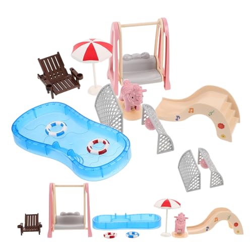 iplusmile 2Sätze Puppenhaus Zubehör Set mit Möbeln für Strand für Kreative Spielstunden Vielseitig Kompatibel mit Verschiedenen Puppenhaus Stilen iplusmile 2Sätze Puppenhaus Zubehör Set mit Möbeln für Strand für Kreative Spielstunden Vielseitig Kompatibel mit Verschiedenen Puppenhaus Stilen von iplusmile