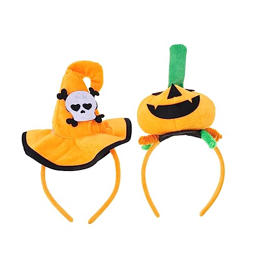 iplusmile 2Stücke Halloween Kürbis Haarbänder Lustige Kopfbedeckungen für Partys Haardekorationen für Bequemes Design für Fröhliche Halloween iplusmile 2Stücke Halloween Kürbis Haarbänder Lustige Kopfbedeckungen für Partys Haardekorationen für Bequemes Design für Fröhliche Halloween von iplusmile