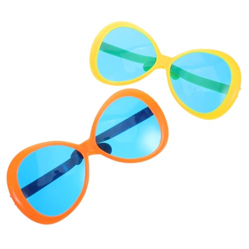 iplusmile 2Stücke Jumbo Sonnenbrillen Große Clown Sonnenbrillen aus Kunststoff Lustige Party Brillen für Strandpartys Sommerveranstaltungen und Fotorequisiten iplusmile 2Stücke Jumbo Sonnenbrillen Große Clown Sonnenbrillen aus Kunststoff Lustige Party Brillen für Strandpartys Sommerveranstaltungen und Fotorequisiten von iplusmile