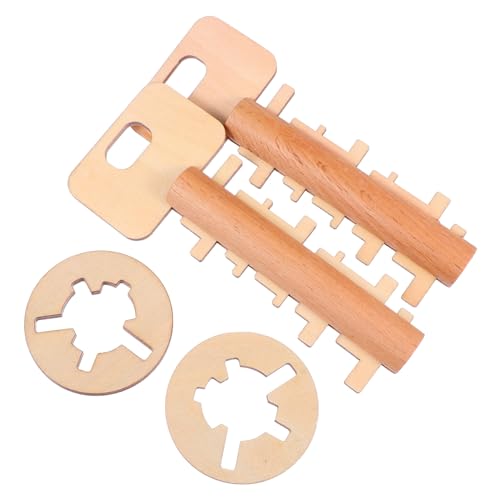 iplusmile 2Stücke Kongming Schloss Lernspielzeug aus Teiliges für Kreatives Geschicklichkeitsspielzeug und Langlebig Perfektes von iplusmile