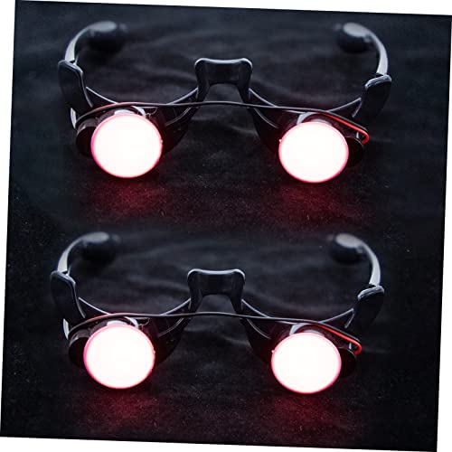 iplusmile 2Stücke LED Brille Leuchtende Clowngläser für Halloween Karneval und Partys Kreative Foto Requisiten mit Sicherem Geruchlosem und Blitzmodi Tragbar iplusmile 2Stücke LED Brille Leuchtende Clowngläser für Halloween Karneval und Partys Kreative Foto Requisiten mit Sicherem Geruchlosem und Blitzmodi Tragbar von iplusmile