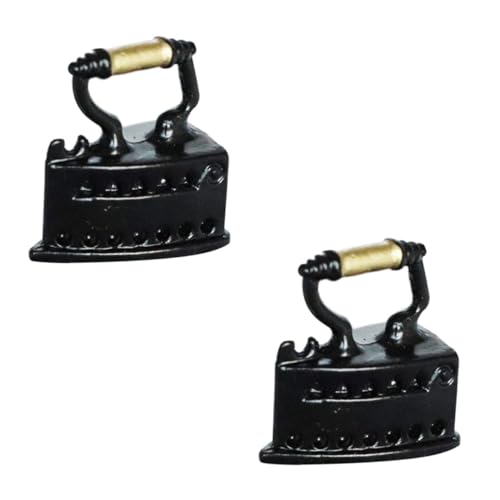 iplusmile 2Stücke Mini Retro Modell Ornament für Puppenhaus Nähszene Schwarz Hochwertige Miniaturmöbel für Heimdekoration und Kreative Gestaltung iplusmile 2Stücke Mini Retro Modell Ornament für Puppenhaus Nähszene Schwarz Hochwertige Miniaturmöbel für Heimdekoration und Kreative Gestaltung von iplusmile