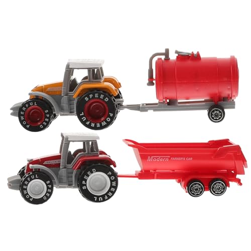 iplusmile 2Stücke Realistisches LKW Modell aus Kunststoff mit Inertialgleitfunktion Farbige Traktoren für Kreatives für Jungen Ab Jahren iplusmile 2Stücke Realistisches LKW Modell aus Kunststoff mit Inertialgleitfunktion Farbige Traktoren für Kreatives für Jungen Ab Jahren von iplusmile