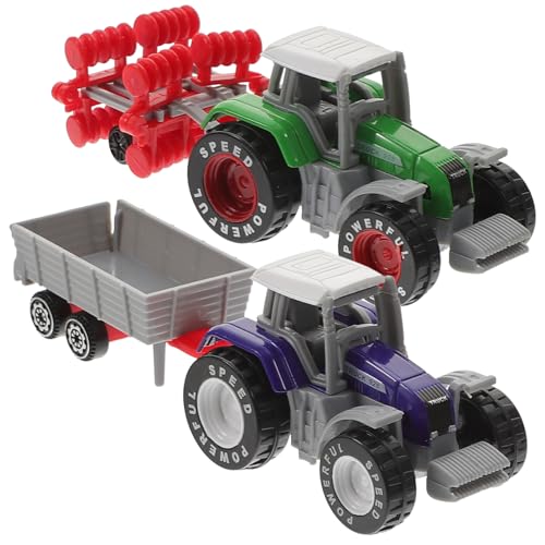 iplusmile 2Stücke Teiliges Traktormodell Spielzeugset für Farbenfrohe Realistische LKW Modelle aus Langlebigem Kunststoff für Kreatives und Rollenspiele für Jungen iplusmile 2Stücke Teiliges Traktormodell Spielzeugset für Farbenfrohe Realistische LKW Modelle aus Langlebigem Kunststoff für Kreatives und Rollenspiele für Jungen von iplusmile