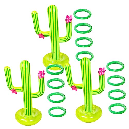 iplusmile 3 Sätze Aufblasbares Kaktusspielzeug Und Spaß werfen Schwebend Wurfring Partyspielzeug Kaktus-Ring- Schwimmendes Kaktusspielzeug Pool-Spiele PVC Zufällige Farbe iplusmile 3 Sätze Aufblasbares Kaktusspielzeug Und Spaß werfen Schwebend Wurfring Partyspielzeug Kaktus-Ring- Schwimmendes Kaktusspielzeug Pool-Spiele PVC Zufällige Farbe von iplusmile