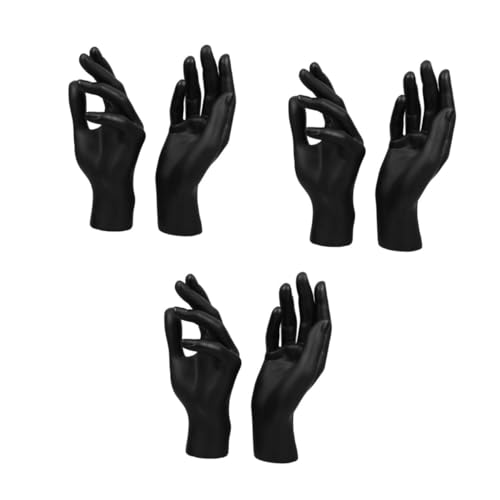 iplusmile 3 Sätze Handmodell-requisiten Schmuckdisplay Schmuckpräsentation Schmuck Zubehör Hand Modell Für Schmuck Handstatuen Zur Dekoration Handskulpturen Plastik Black 2 Stück * 3 iplusmile 3 Sätze Handmodell-requisiten Schmuckdisplay Schmuckpräsentation Schmuck Zubehör Hand Modell Für Schmuck Handstatuen Zur Dekoration Handskulpturen Plastik Black 2 Stück * 3 von iplusmile