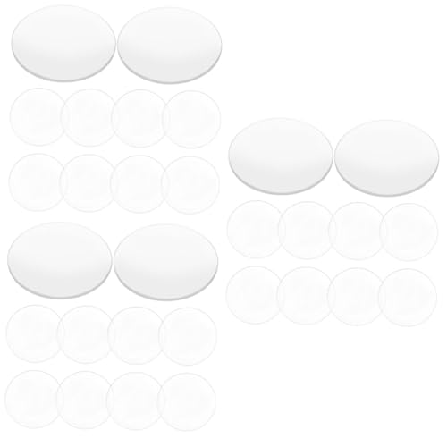 iplusmile 3 Sätze Lupe Lichter Beleuchtet Brille Mit Licht Visier Wimpernlampe Taschenmikroskop Gerätelinse Led Optisches Experimentierobjektiv Transparent Acryl 10 Stück * 3 von iplusmile
