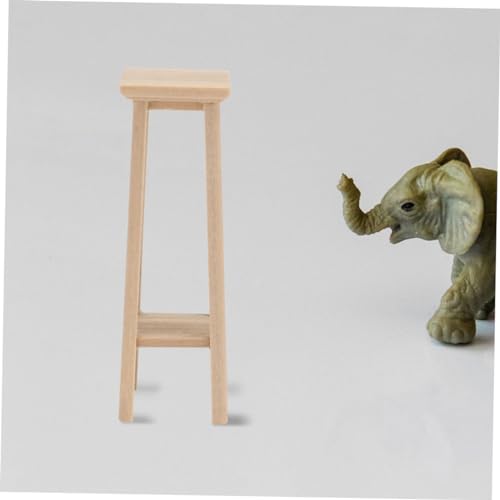 iplusmile 3 Stück Maßstab Leichter Mini Hocker für Puppenhaus Garten Wohnzimmer Balkon Dekoration von iplusmile