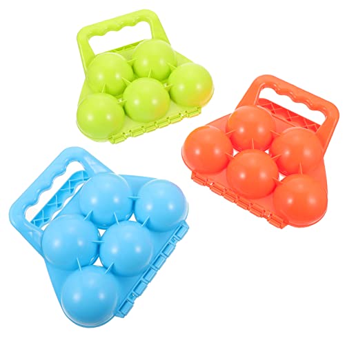 iplusmile 3 Stück Praktischer Teilig Schneeballformer aus Sicherem Kunststoff Interaktives Winterspielzeug für Outdoor Schneeballschlachten Einfacher Clip für Schnellen Zufällige Farbe iplusmile 3 Stück Praktischer Teilig Schneeballformer aus Sicherem Kunststoff Interaktives Winterspielzeug für Outdoor Schneeballschlachten Einfacher Clip für Schnellen Zufällige Farbe von iplusmile