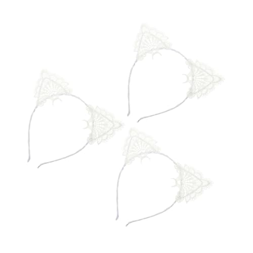 iplusmile 3 Stück Teiliges Damen Haarband mit Spitzen Katzenohren Leichte Haarschmuck Stirnbänder für Alltag Kostümparty Bühnenauftritte und Besondere Anlässe iplusmile 3 Stück Teiliges Damen Haarband mit Spitzen Katzenohren Leichte Haarschmuck Stirnbänder für Alltag Kostümparty Bühnenauftritte und Besondere Anlässe von iplusmile