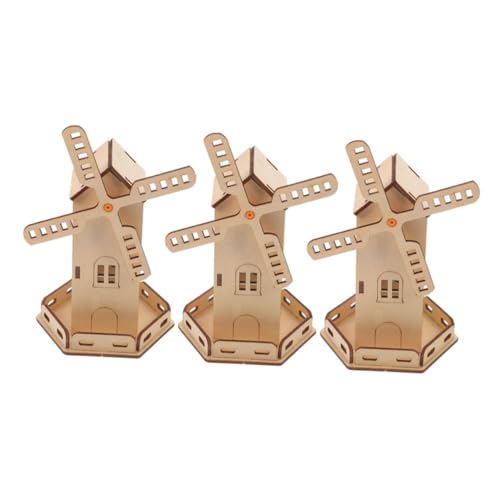 iplusmile 3 Stück Teiliges Holz Windmühlen Bausatz DIY Solar Betriebenes Wissenschaftsset für Einfachem Zusammenbau und Nachhaltigem Lernspielzeug für Grundschüler iplusmile 3 Stück Teiliges Holz Windmühlen Bausatz DIY Solar Betriebenes Wissenschaftsset für Einfachem Zusammenbau und Nachhaltigem Lernspielzeug für Grundschüler von iplusmile
