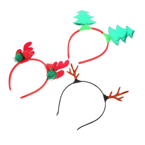 iplusmile 3 Stück Teiliges Xmas Rentier Geweih Stirnband Langlebig und Bequem Weihnachtlicher Haarschmuck für Damen Festliche Partydekoration und Cosplay Zubehör iplusmile 3 Stück Teiliges Xmas Rentier Geweih Stirnband Langlebig und Bequem Weihnachtlicher Haarschmuck für Damen Festliche Partydekoration und Cosplay Zubehör von iplusmile