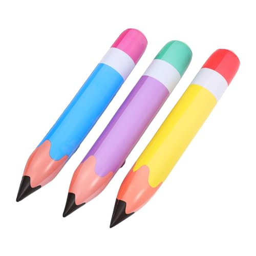 iplusmile 3 Stück aufblasbares Bleistiftspielzeug Dekoration Jumbo-Bleistiftspielzeug dekorativer aufblasbarer Bleistift bleistifte Bleistiftdekor für den Schulanfang Bleistiftdekore PVC iplusmile 3 Stück aufblasbares Bleistiftspielzeug Dekoration Jumbo-Bleistiftspielzeug dekorativer aufblasbarer Bleistift bleistifte Bleistiftdekor für den Schulanfang Bleistiftdekore PVC von iplusmile