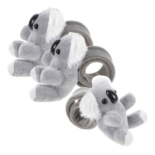iplusmile 3 Stücke Slap-Armband Plüsch Stofftier Stofftieres Armband Schlagarmbänder für Plüscharmbänder für Mädchen Geburtstagsfeier PP Baumwolle Light Grey iplusmile 3 Stücke Slap-Armband Plüsch Stofftier Stofftieres Armband Schlagarmbänder für Plüscharmbänder für Mädchen Geburtstagsfeier PP Baumwolle Light Grey von iplusmile