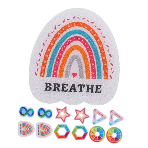 iplusmile 30 Stück Teiliges Beruhigende Bunte Selbstklebende Sensorische Sticker mit Rauer zur Stressreduktion Sanfte Berührung für Erwachsene Geburtstags iplusmile 30 Stück Teiliges Beruhigende Bunte Selbstklebende Sensorische Sticker mit Rauer zur Stressreduktion Sanfte Berührung für Erwachsene Geburtstags von iplusmile